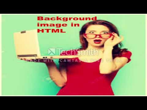 how to insert background image in html using notepad|HTML/CSS Tutorial ...