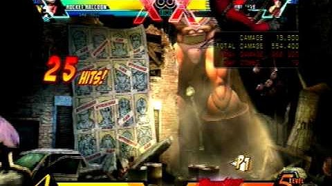 UMvC3 - Slightly more practical Rocky Raccoon corner combo