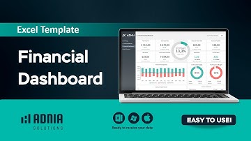 Financial Dashboard Excel Template | Track Revenues, Expenses & KPIs