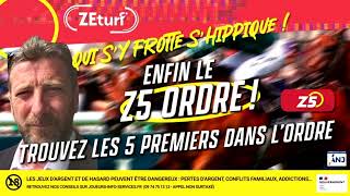 DIMANCHE 10 SEPTEMBRE PRONOSTIC QUINTE PMU ZETURF Z5 ORDRE TOM KAZAK @@@