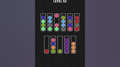 Ball Sort Puzzle Walkthrough Gameplay - Level 53