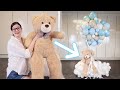 How to make a giant floating teddy bear balloon display