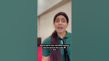 Pt-2 Ma’am ajj to extra class hai ajj to baal khol skte h na ? 😂😂 #youtubeshorts #school