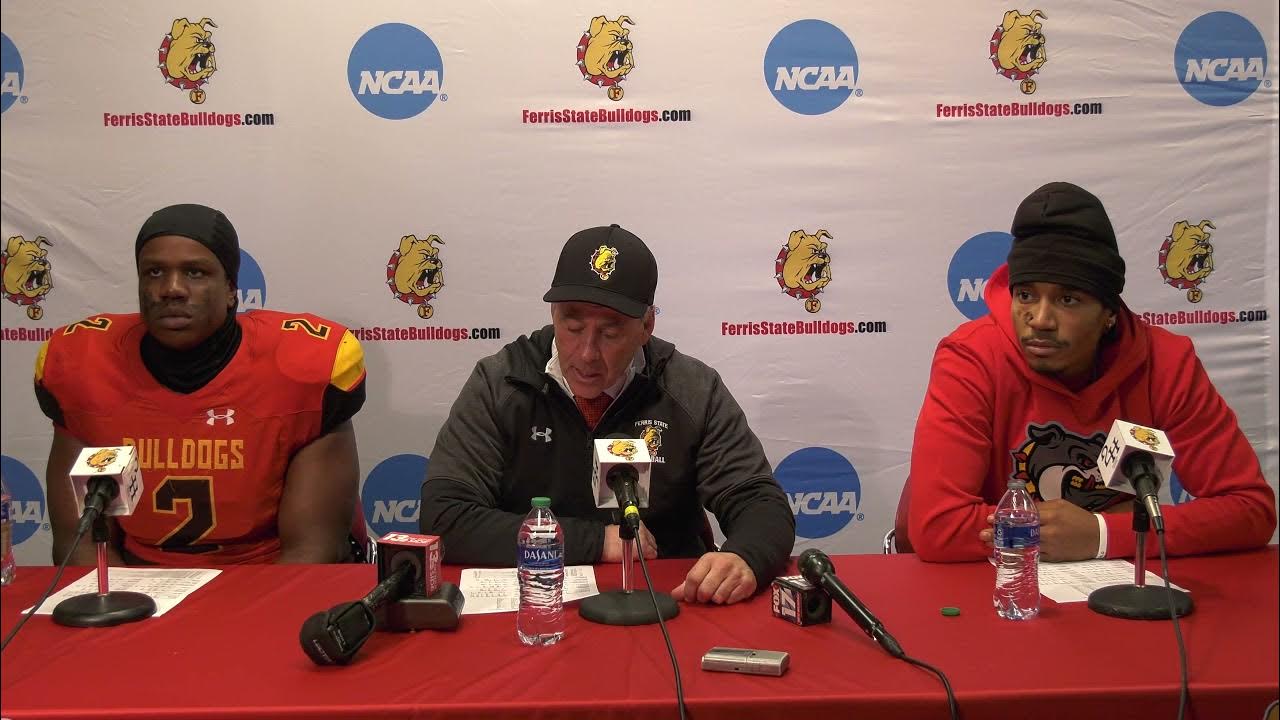 Ferris State Football NCAA Playoffs Postgame vs GVSU YouTube