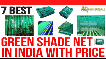 ✅ Top 7 Best Green Shade Net in India With Price | Green Shade Net for Terrace Garden