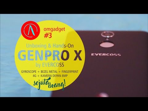 GENPRO X by EVERCOSS : Smartphone lokal kaya fitur dengan harga 