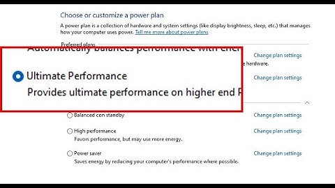 Solution: Windows Power Plan automatically switching to Ultimate Performance