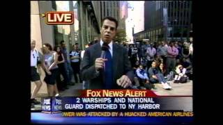3:00 pm EST September 11, 2001 Fox News broadcast