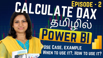 power bi tutorial in tamil | CALCULATE DAX Function Explained Simply! 🔥Use Cases & Common Mistakes
