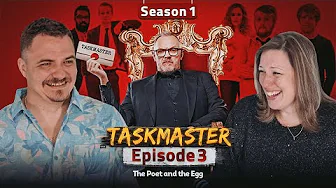 This Show Gets Crazier Every Week 😂 Americans React to Taskmaster - S1E3 'The Poet and the Egg'