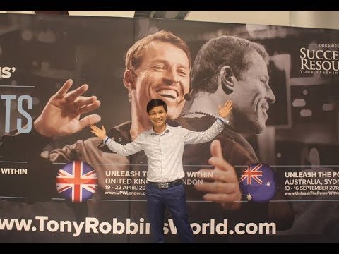 Chia sẻ khóa học cùng thầy Tony Robbins – Singapore 2018