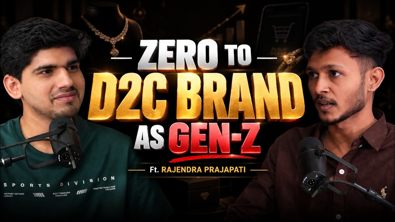 How a 23-Year-Old Gen-Z Founder Built a D2C Brand From Scratch