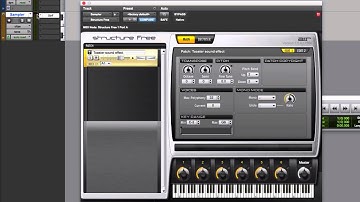 Sample with Structure Free in Pro Tools