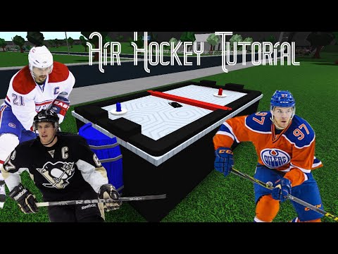air hockey tutorial roblox bloxburg youtube