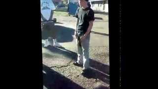 He Don t Take Disrespect Lightly White Boy Gets Real Gangsta Today I Got Time Cuz