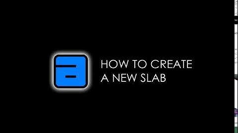 HOW TO CREATE A NEW SLAB R.C.C. Building Design Software 2018