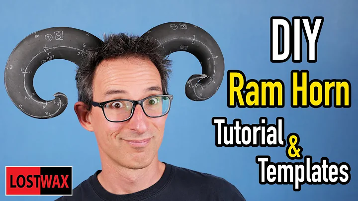 Create Stunning Ram Horns from Foam for Your Cosplay Costume!