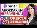 Cómo ahorrar en herramientas de IA Sider usando códigos