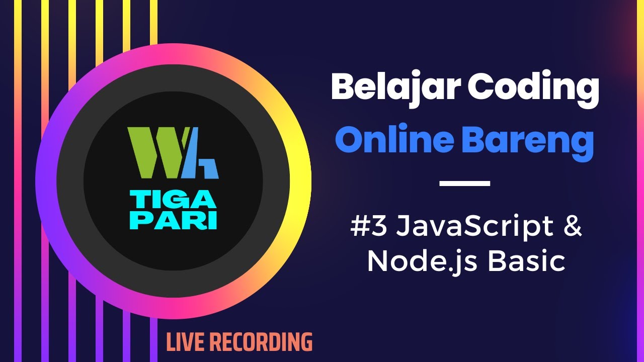 FREE] Fast track menguasai Javascript & Node.js Basic | Clicky