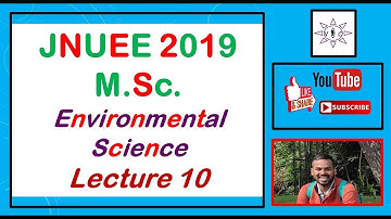 JNU MSc Environmental Science Entrance Exam 2019 | Paper Analysis | Lecture 10 #EnvironmentalScience