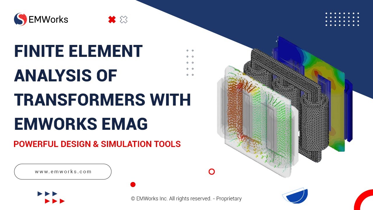 Интеллектуальное проектирование трансформаторов | Моделирование EMWORKS EMAG для получения реальн...