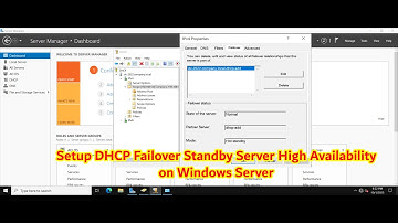 How To Configure DHCP Failover Standby Server High Availability on Windows Server 2022