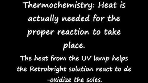 Retrobright Chemisty Project