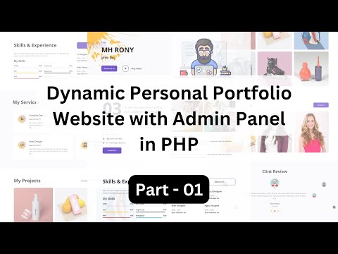 01- How to Create a Dynamic Personal Portfolio Website in PHP || Code Camp BD - 2023