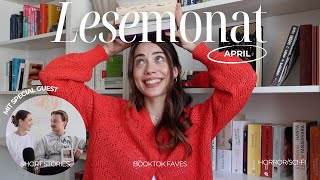 Lesemonat April | Tolle Bücher & Boyfriend Booktalk