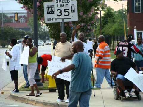 PROTEST-PROTEST-...  LANEY WALKER BLVD. ALONE.wmv