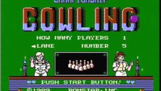 'Let's Play' Championship Bowling for the NES by Jay the Classic Gamer