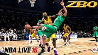 NBA Live 15 - {PS4} - Rag Doll Physics? | Zbo is Goon! Is this a Flagrant Foul or Nah? screenshot 2