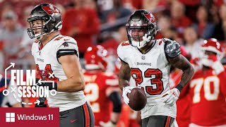 Ronde Barber Breaks Down Key Plays From Week 4 vs. Kansas City Chiefs | Film Session