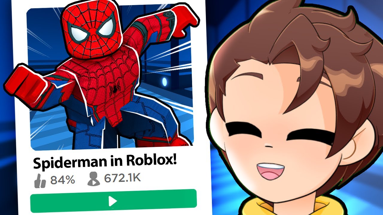 i found SPIDERMAN in ROBLOX! - YouTube