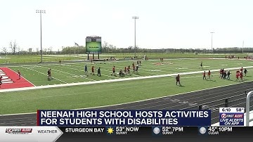 Neenah Joint School District hosts activities for students with disabilities