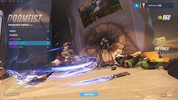 All Doomfist Highlight Intro