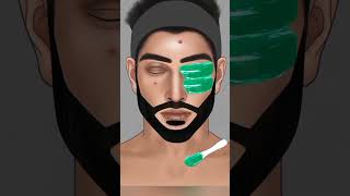 Remove-ASMR || man facial ||man remove pimples||asmr animation,asmr ,asmrsounds ,asmrvideo