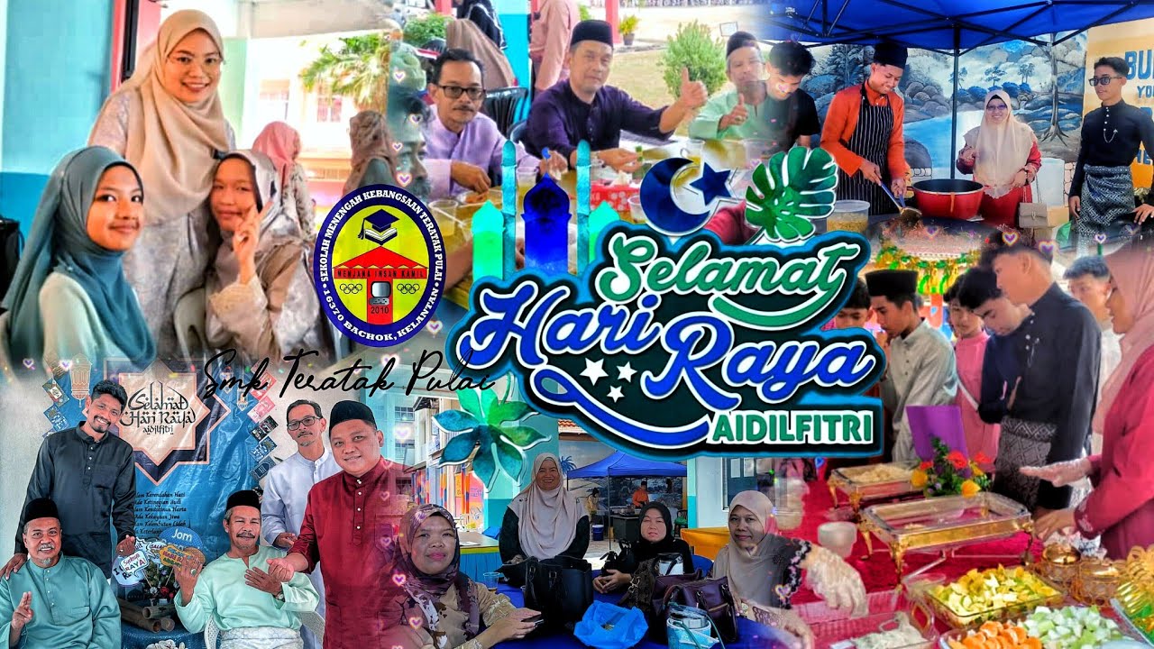 Sambutan Hari Raya Aidilfitri Peringkat SMK Teratak Pulai (2024) 🔺 Aidilfitri Syawal 1445H