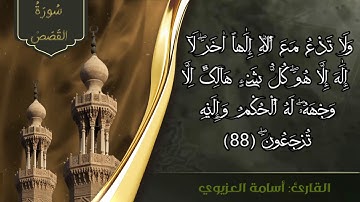 أواخر سورة القصص ♥️ بصوت ماشاء الله {إن قارون كان من قوم موسى}