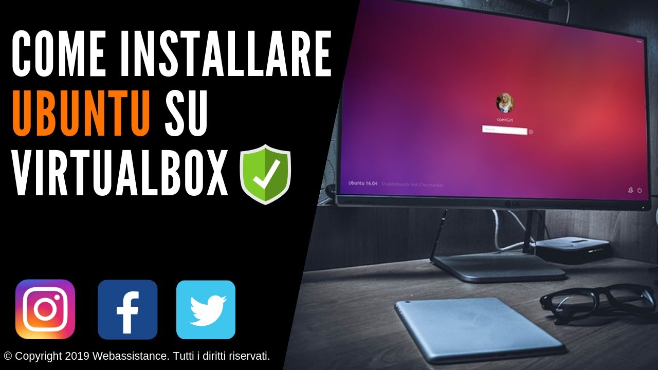 scaricare ubuntu su virtualbox