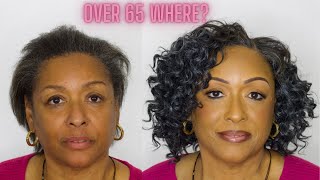 Hair &amp; Makeup Transformation Over 65 / Makeup on Mature Skin