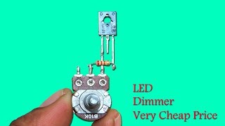 Cheapest (0-12v) LED Dimmer Circuit 