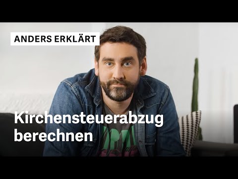 Wie wird der Abzug für die Kirchensteuer berechnet?