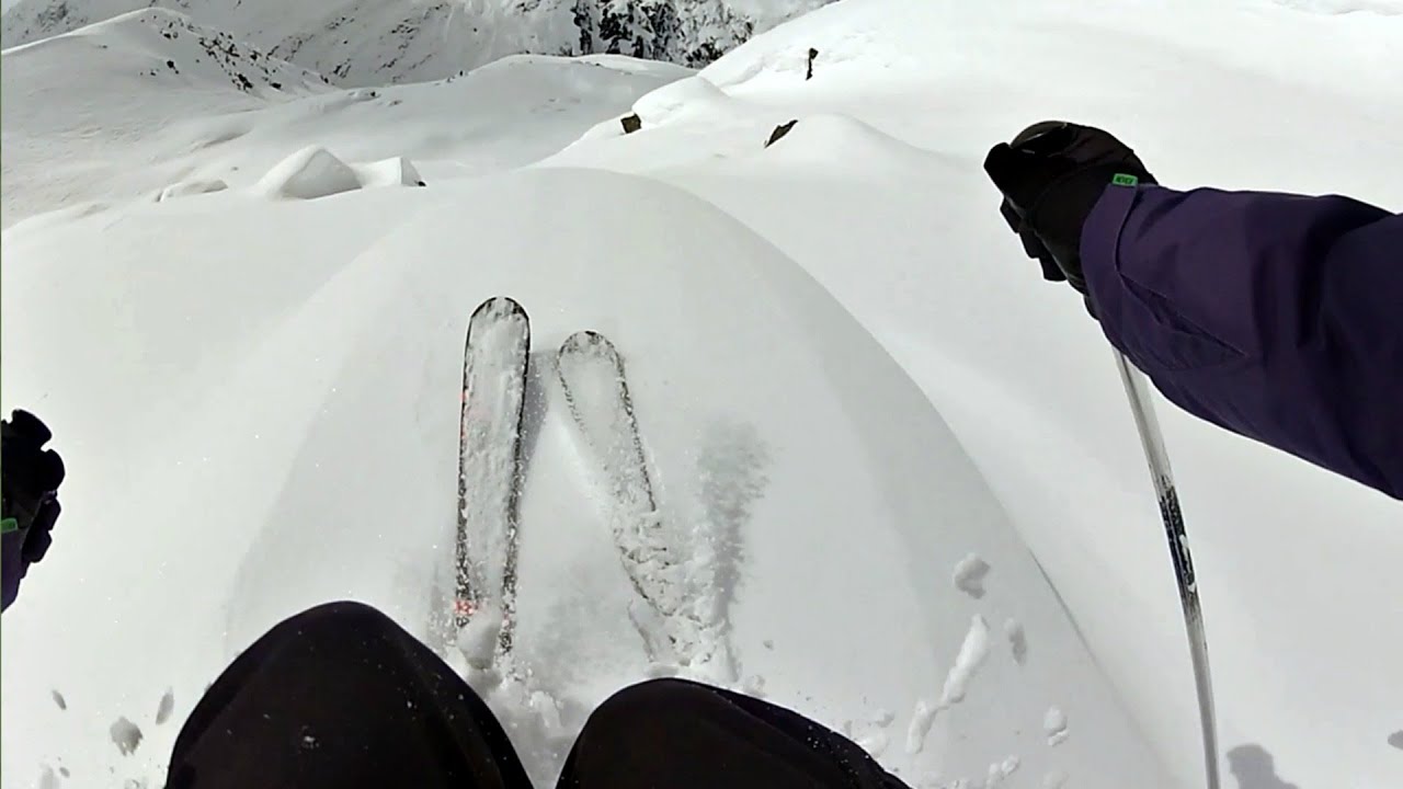 Freeride skiing in the Arlberg - Austria