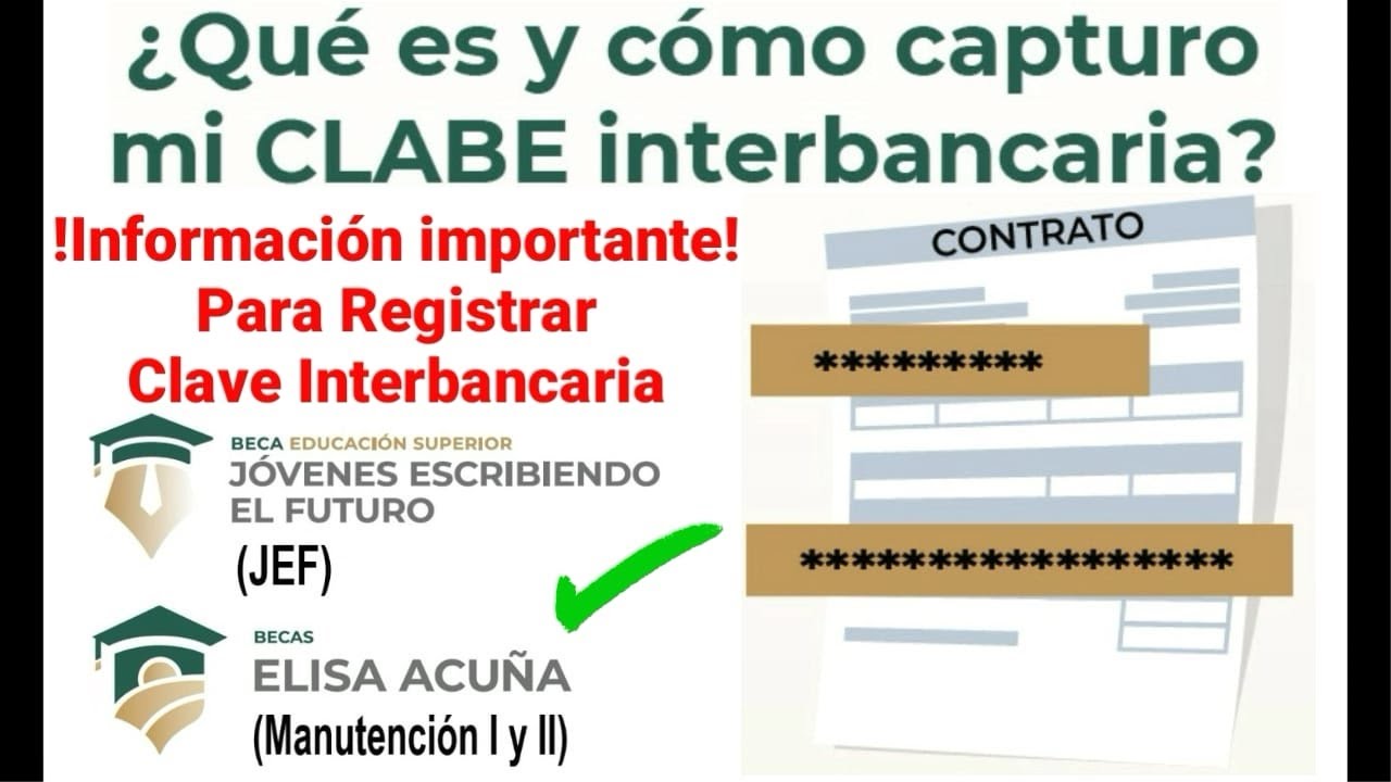 SUBES Cómo registrar la clave interbancaria YouTube