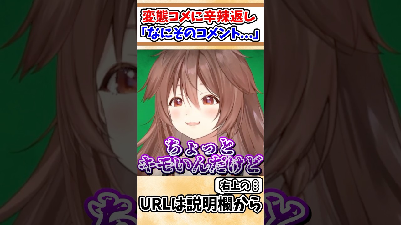 変態コメには容赦ないころさんｗ【ホロライブ/切り抜き/VTuber/ 戌神ころね / #shorts  】