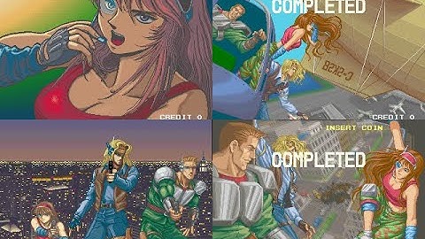 Elevator Action Returns - 1CC - Edie Burret - Good Ending?