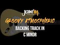 Groovy atmospheric guitar backing track in c minor