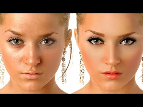 Photoshop tutorial: retouching & makeup - Special technique