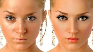 Photoshop tutorial: retouching & makeup - Special technique screenshot 5